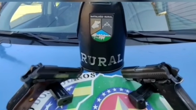 Batalhão Rural da PM de Goiás recupera itens furtados de fazenda em Nova Crixás