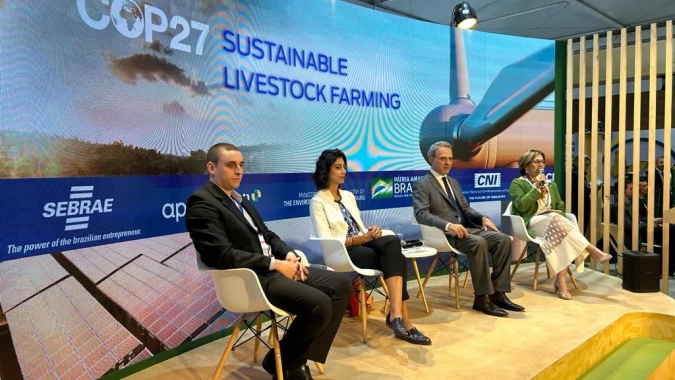 “Pecuária sustentável é produzir carne para todos para sempre”, diz presidente do Imac durante COP27