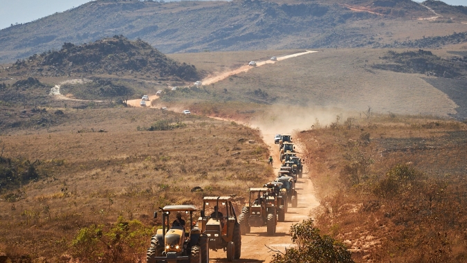 Caravana histórica reuniu agricultores, influenciadores e tecnologia em uma jornada de 200 Km pela Rota Colonial brasileira