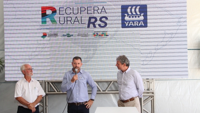 Yara firma parceria com a Embrapa para recuperação do solo gaúcho