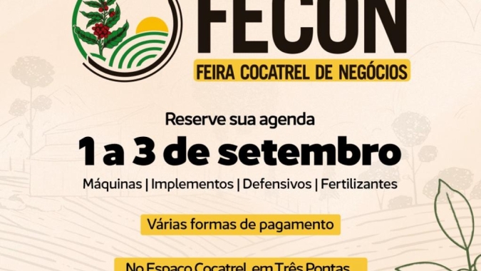 Maquinários agrícolas ganham destaque na 21ª Fecon