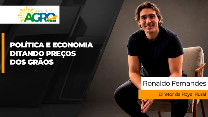 Geopolítica dita o rumo dos mercados agrícolas e sustenta preços de soja e milho, avalia especialista