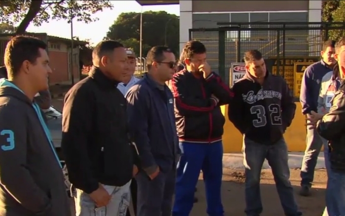 Greve dos Caminhoneiros em Goiânia/GO - Foto: TV Anhanguera