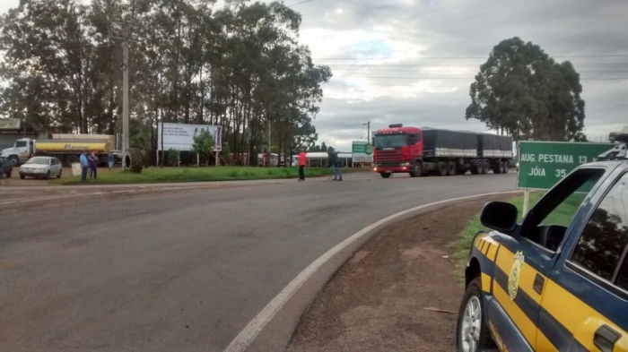 Greve dos Caminhoneiros no RS - Foto: Polícia Federal