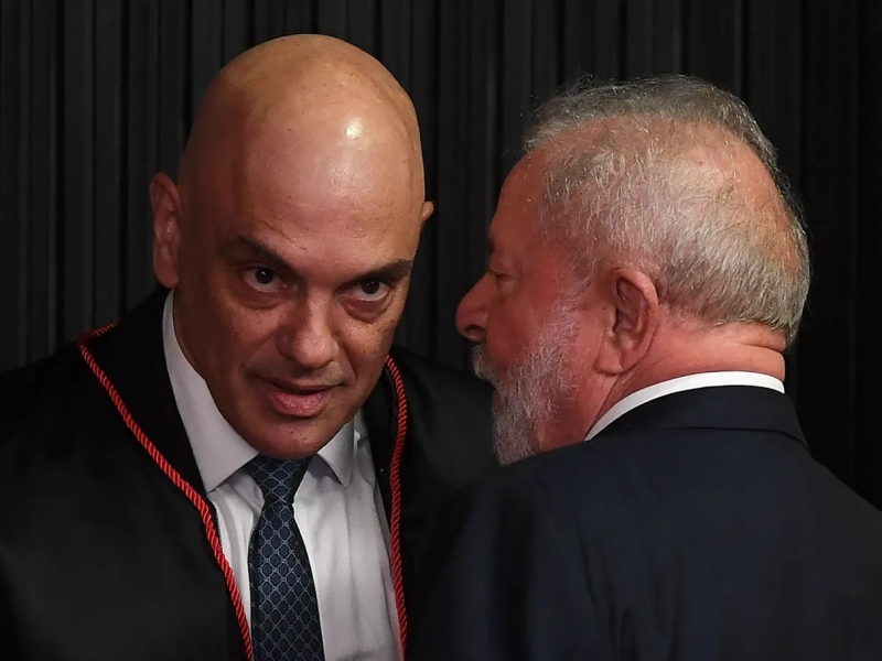 Alexandre de Moraes e Lula