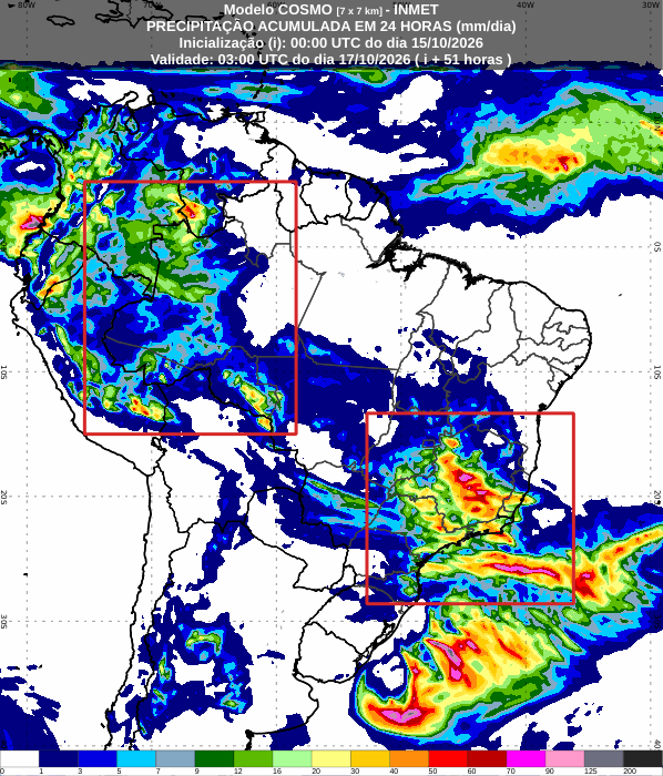 chuva sexta