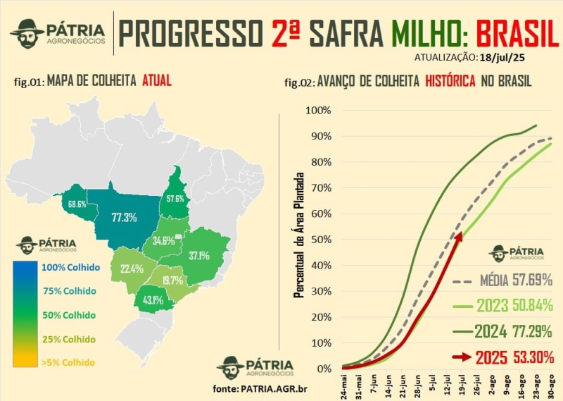 Colheita milho - Pátria