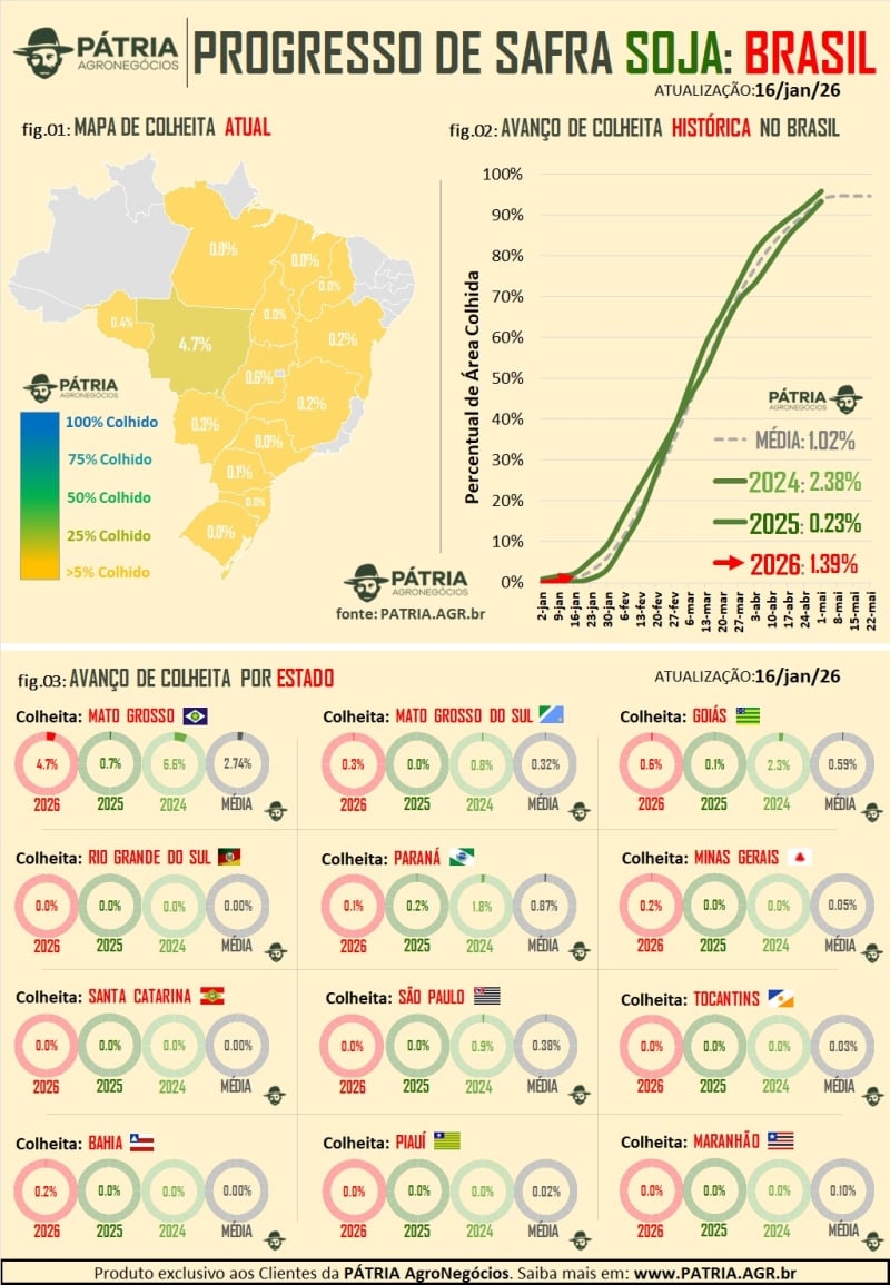 Colheita Soja - Pátria