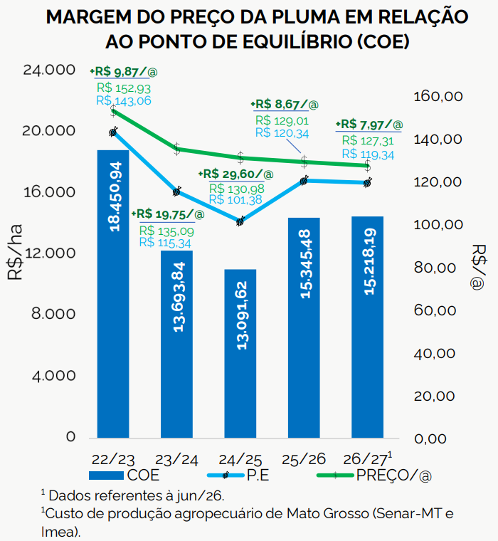 Custo produção algodão