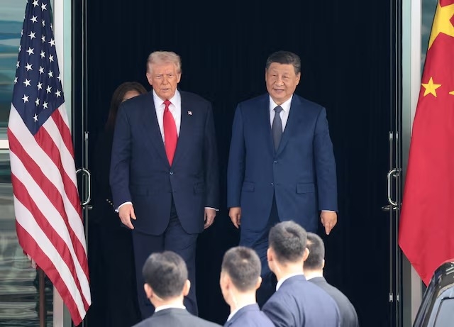 Donald Trump e Xi Jinping (2)