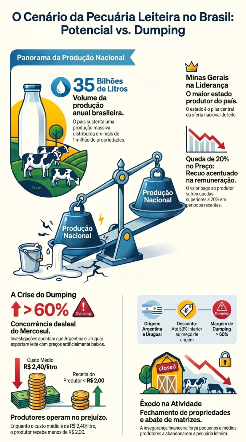 Dumping Leite