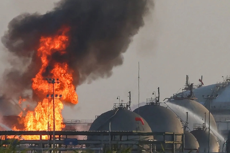 Incênio na Saudi Aramco - Outubro 2026