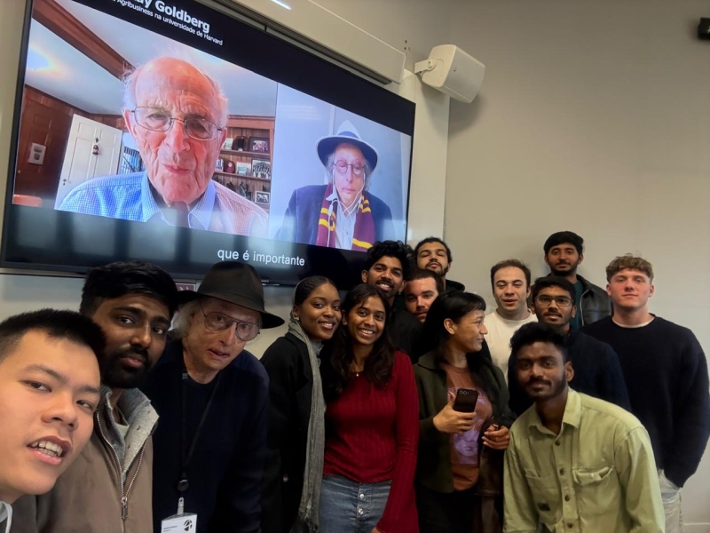 José Luiz Tejon e Ray Goldberg