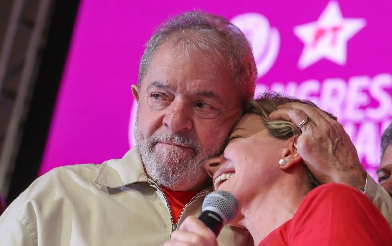 Lula e Gleisi