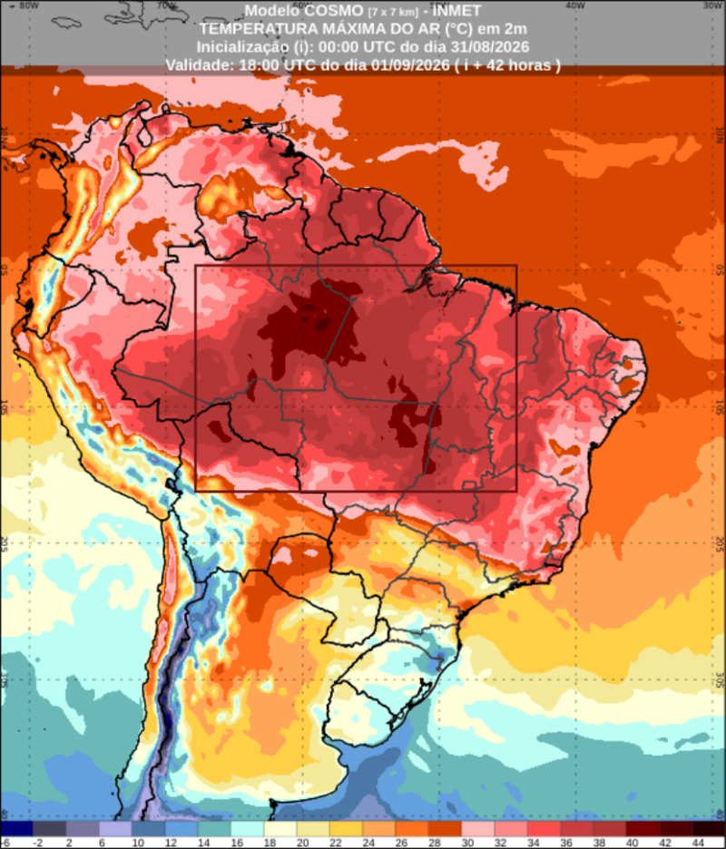 mapa calor