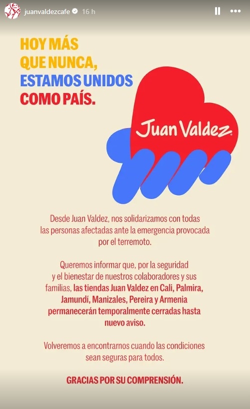 Nota Juan Valdez