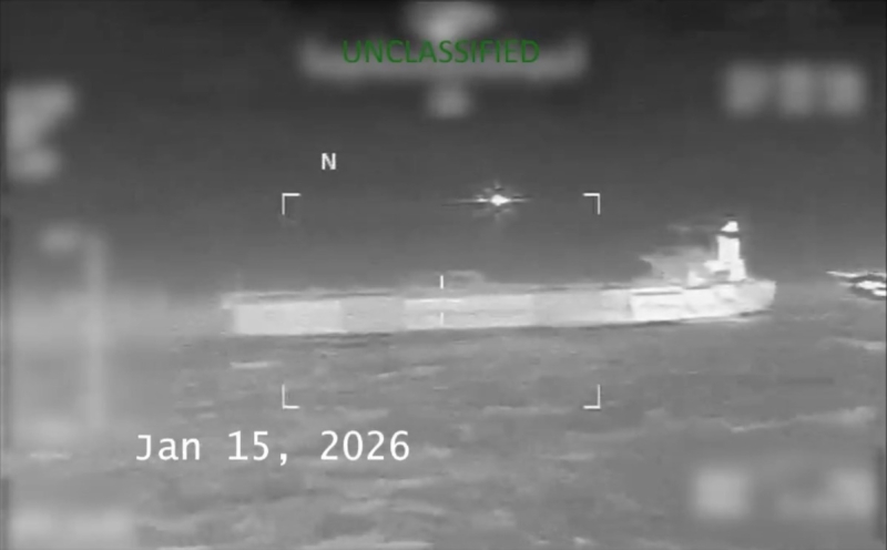 Petroleiro apreendido pelos EUA