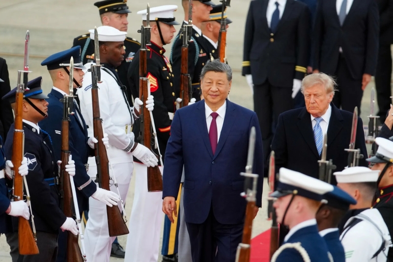 Xi Jinping chega aos EUA - Donald Trump